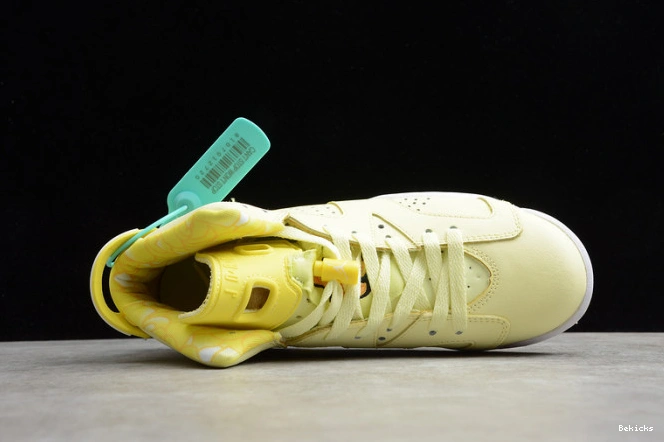 Reps BK 543390-800 floral (gs) retro air jordan dynamic yellow 6 1110